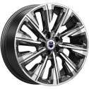 Диск литой КиК Галего (КС1039) 19x7.5J/5x114.3 D60.1 ET35 алмаз чёрный