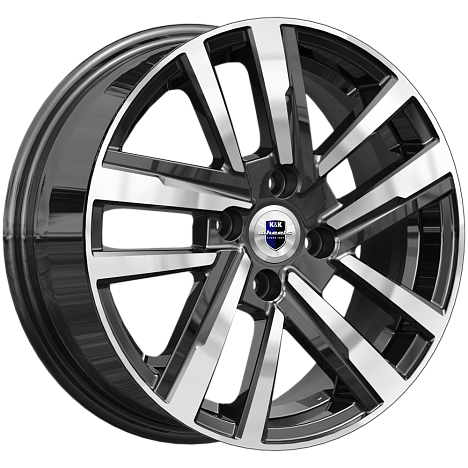 Диск литой КиК Хант 15x6.0J/4x100 D60.1 ET40 алмаз черный