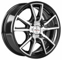 Диск литой X'trike X-104 14x6.0J/4x100 D67.1 ET38 BK/FP