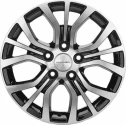 Диск литой Khomen Wheels KHW1608 (Evolute I-Van) 16x6.5J/5x110 D67.1 ET40 Black-FP