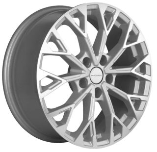 Диск литой Khomen Wheels KHW1718 (Dongfeng 580) 17x7.0J/5x110 D67.1 ET45 F-Silver