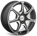 Диск литой X'trike X-110 14x6.0J/4x100 D67.1 ET35 BK/FP