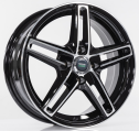 Диск литой Megami MGM-17FF 15x6.0J/4x100 D54.1 ET46 BKF