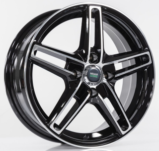 Диск литой Megami MGM-17FF 15x6.0J/4x100 D60.1 ET50 BKF
