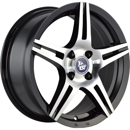 Диск литой YST X-4 16x6.5J/5x114.3 D60.1 ET45 BKF
