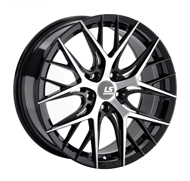 Диск литой LS Wheels LS FlowForming RC57 18x8.0J/5x114.3 D60.1 ET30 BKF