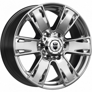 Диск литой КиК Севенна 17x7.0J/6x139.7 D100.1 ET33 дарк платинум