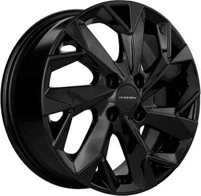 Диск литой Khomen Wheels KHW1402 (Toyota Corolla) 14x5.5J/4x100 D60.1 ET43 Black