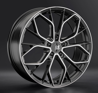 Диск литой LS Wheels FlowForming RC71 20x8.5J/5x114.3 D67.1 ET45 BKF