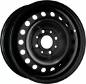 Диск штамп. Trebl X40021 15x6.0J/4x98 D58.6 ET35 Black
