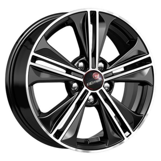 Диск литой Remain R106 16x6.0J/5x114.3 D67.1 ET43 алмаз чёрный