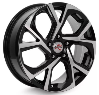 Диск литой X'trikeRST R087 17x6.5J/5x114.3 D66.6 ET37 BK/FP