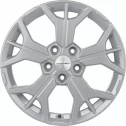 Диск литой Khomen Wheels KHW1715 (Kodiaq/Tiguan) 17x7.0J/5x112 D57.1 ET40 F-Silver