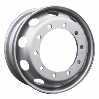 Диск штамп. Accuride 10/335/281/135 22.5x11.75J/10x335 D281 ET135 Silver