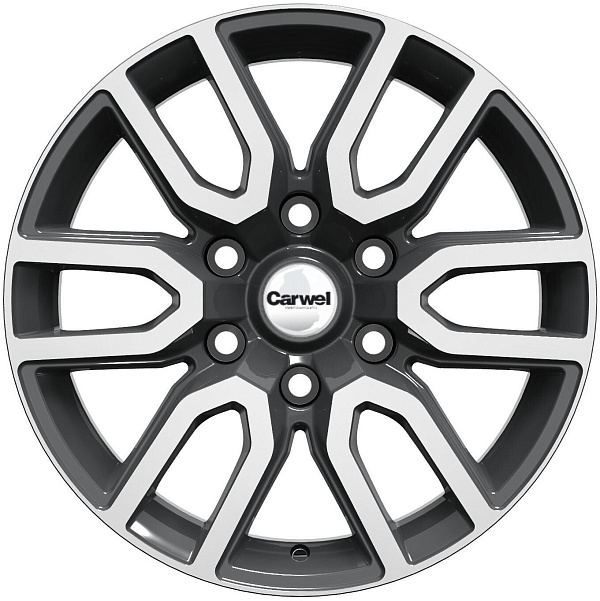 Диск литой Carwel Барал 1723 17x8.0J/6x139.7 D106.1 ET30 AGR