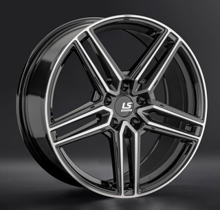 Диск литой LS Wheels FlowForming RC79 19x8.5J/5x108 D65.1 ET30 BKF