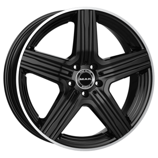 Диск литой MAK Lewis 21x9.0J/5x112 D66.6 ET45 Gloss Black Mirror Ring