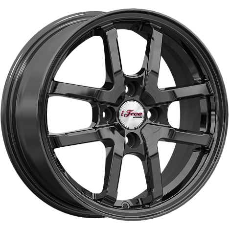 Диск литой iFree Грид 15x6.0J/4x100 D56.6 ET45 BK