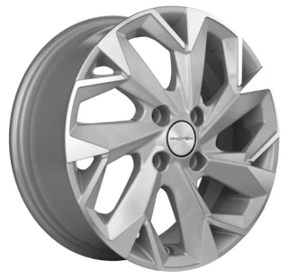 Диск литой Khomen Wheels 1402 14x5.5J/4x100 D67.1 ET43 F-Silver-FP