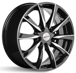 Диск литой X'trike X-120M 17x7.0J/5x114.3 D64.1 ET50 BKM/FP