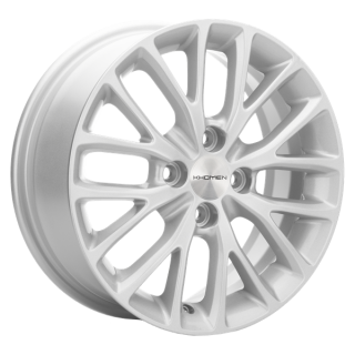 Диск литой Khomen Wheels 1506 15x6.0J/4x100 D54.1 ET46 F-Silver
