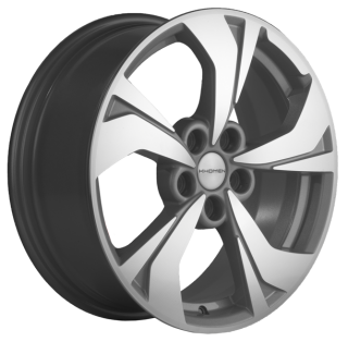 Диск литой Khomen Wheels 1724 17x7.0J/5x114.3 D67.1 ET48 F-Silver