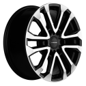 Диск литой Khomen Wheels 1805 18x7.5J/6x114.3 D67.1 ET38 Black-FP