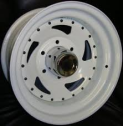 Диск штамп. Ikon White 15x8.0J/5x139.7 D108.6 ET-16 White