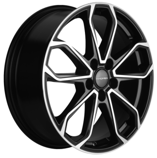 Диск литой Khomen Wheels KHW1816 18x7.0J/5x114.3 D67.1 ET45 Black-FP