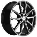 Диск литой Khomen Wheels KHW1816 18x7.0J/5x108 D60.1 ET33 Gray-FP