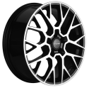 Диск литой Khomen Wheels KHW1818 18x7.0J/5x110 D67.1 ET35 Black-FP