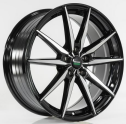 Диск литой Megami MGM-40 16x6.5J/5x110 D65.1 ET37 BKF