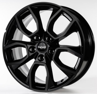 Диск литой Carwel Хасан 18x7.0J/5x114.3 D54.1 ET53 BK