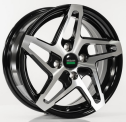 Диск литой Megami MGM-34 14x6.0J/4x100 D73.1 ET35 BKF