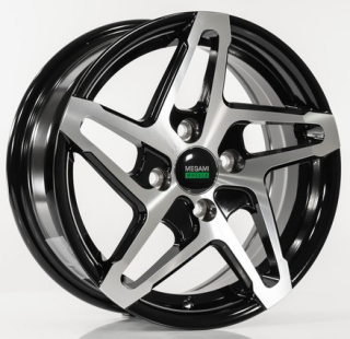 Диск литой Megami MGM-34 14x6.0J/4x100 D73.1 ET35 BKF