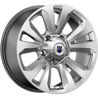 Диск литой КиК Ла-Пас (КС897) 18x8.0J/5x139.7 D108.5 ET0 дарк платинум