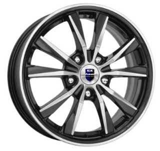 Диск литой КиК Слайдер 16x6.5J/5x100 D56.1 ET55 алмаз черный