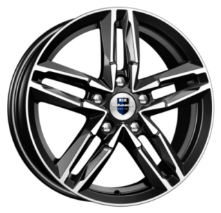 Диск литой КиК Sayan 16x6.0J/5x110 D65.1 ET44 алмаз черный