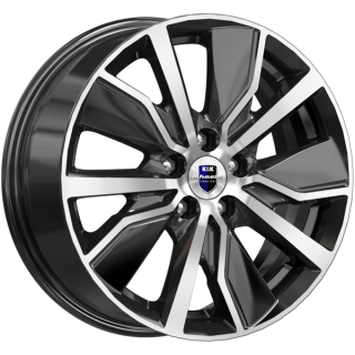 Диск литой КиК Гамбит 16x6.5J/5x114.3 D60.1 ET50 алмаз чёрный