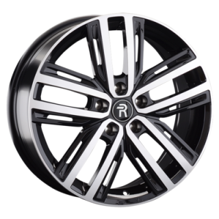 Диск литой Khomen Wheels 1608 16x6.5J/5x114.3 D67.1 ET45 Black-FP