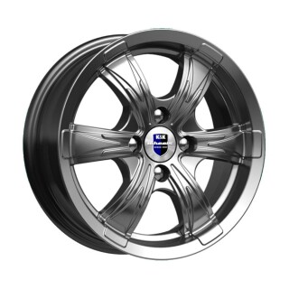 Диск литой КиК Блэйд 14x5.5J/4x100 D67.1 ET25 блэк платинум