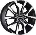 Диск литой MAK Highlands 21x9.0J/5x108 D63.3 ET38.5 Black mirror