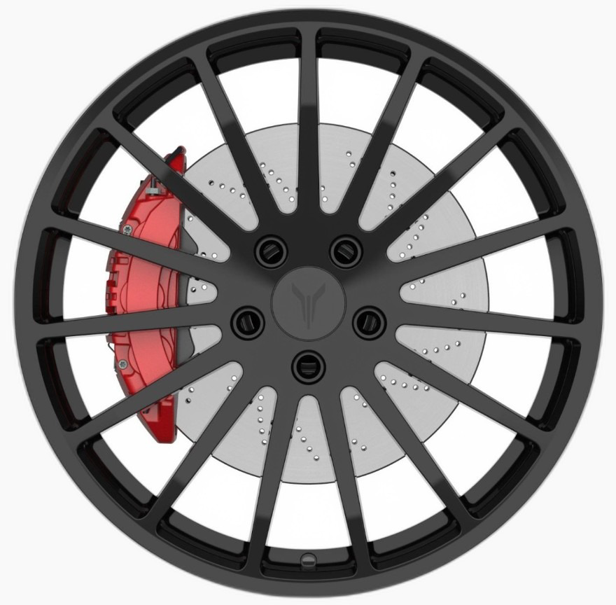 Диск штамп. Vissol F-3117 21x8.5J/5x120 D66.1 ET30 Gloss Black