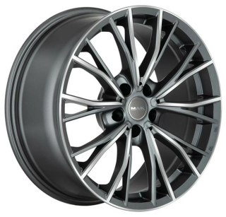 Диск литой MAK Mark 18x7.5J/5x120 D72.6 ET45 Gun Met-Mirror Face