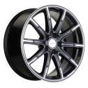 Диск литой Khomen Wheels KHW1903 (MB A/C/E/S Class) 19x8.5J/5x112 D66.6 ET25 Black-FP