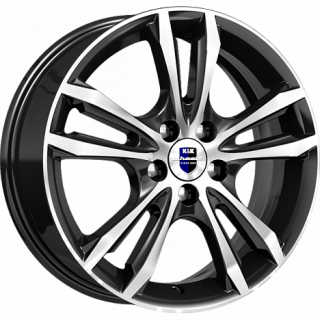 Диск литой RAPID Samara-оригинал (KC866) 16x6.5J/5x114.3 D67.1 ET43 Алмаз черный SK