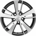 Диск литой Khomen Wheels 1704 17x7.0J/5x114.3 D67.1 ET38 Black-FP