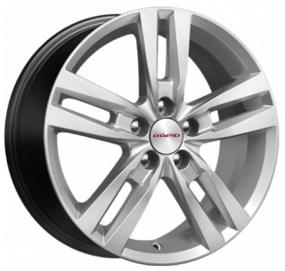 Диск литой КиК Rassvet 16x6.0J/5x100 D67.1 ET38 Сильвер