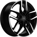 Диск литой Khomen Wheels KHW1708 (Toyota C-HR) 17x6.5J/5x114.3 D60.1 ET45 Black-FP