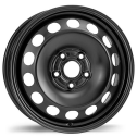 Диск штамп. EuroDisk 75J38H 16x6.5J/5x114.3 D67.1 ET38 Black для PEUGEOT 4007
